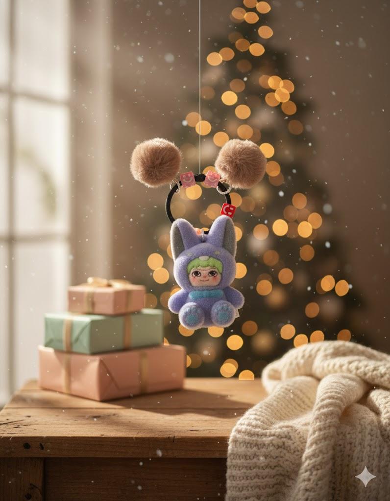 

Брелок Вакуку Wakuku фигурка игрушка для ключей, рюкзака, сумки 5 см 5 фіолетовий