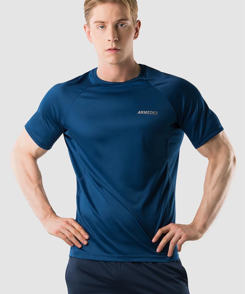 ARMEDES [2Pack] Super Dry Functional Short Sleeve T-Shirt Ar-194 (7 Colors) (Type A)