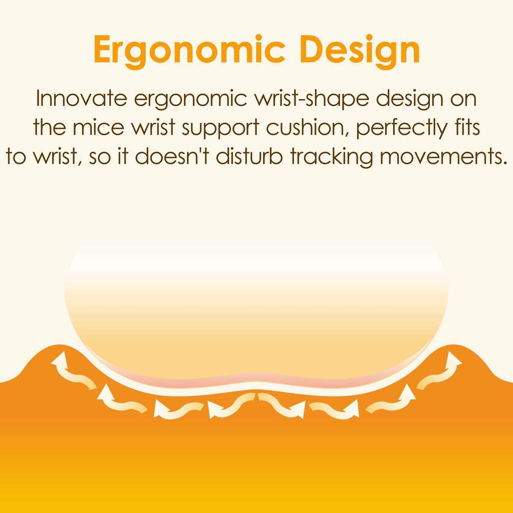 Elecom Wrist Rest Dip Gel Gel White MOH-DG01WH