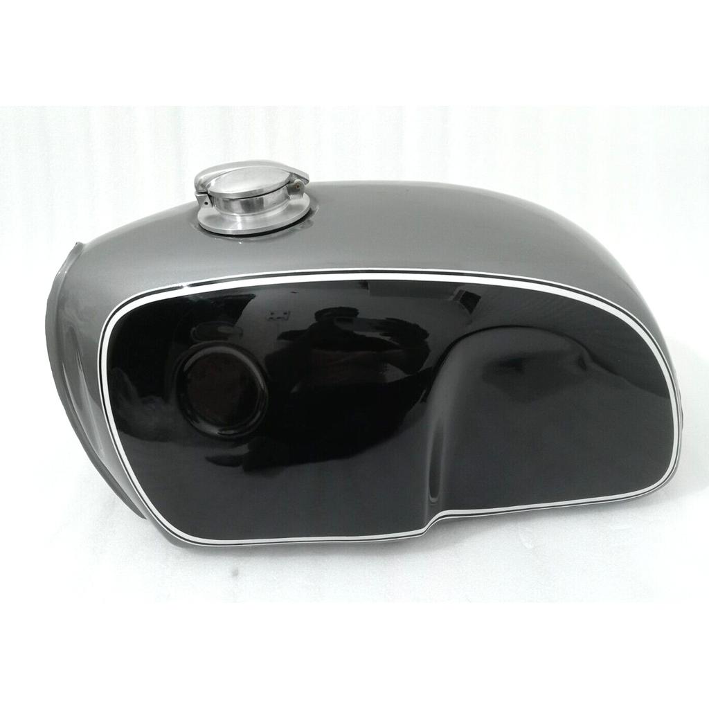 BMW R100 RT RS R90 R80 R75 STEEL FUEL TANK BLACK & GRAY PAINTED + CAP |Fit For