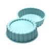 Silicone Round Baking Pan Charlotte Cakes Baking Pan Sponge Flan Mold Shortcake Baking Pan Kitchen Silicone Mould