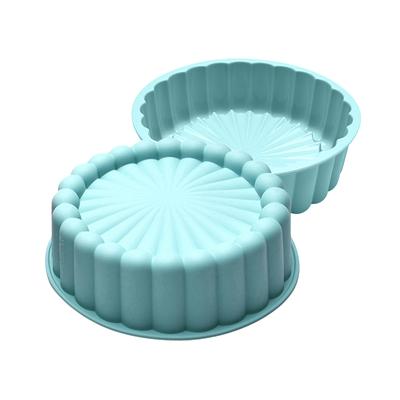 Teglia da forno rotonda in silicone per torte Charlotte, teglia da forno per pan di Spagna, stampo per flan, teglia da forno per crostata, stampo in silicone da cucina