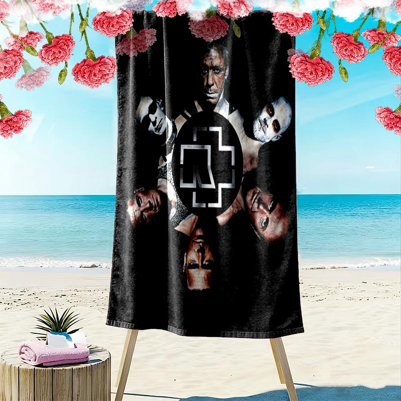 Rock Legends Celebrate Years beach towel soft Beach towel for vacation photos Absorbent bath towel quick-drying swim towel swim