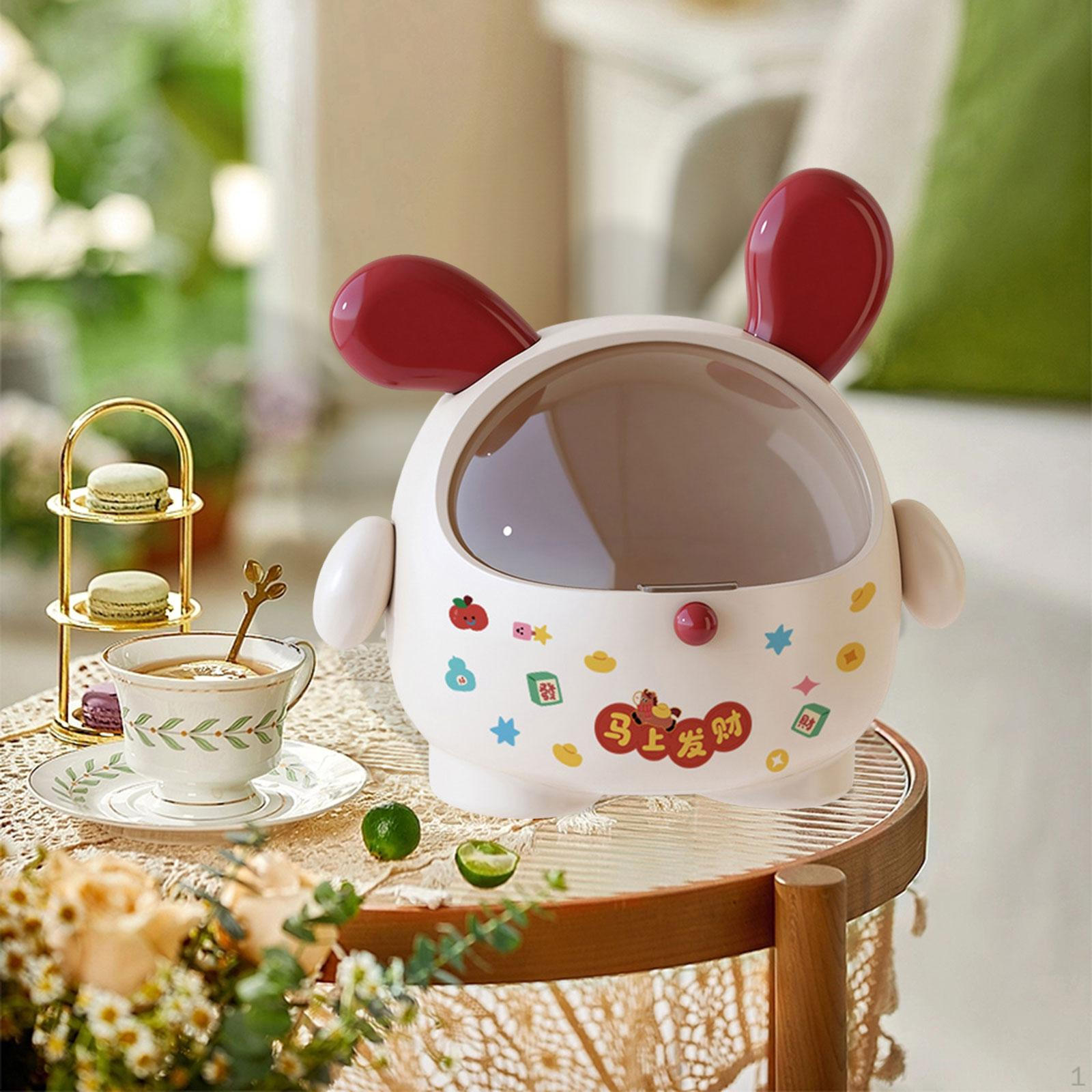 

Candy Box Snack Organizer Serving Tray Decorative Food Container Made of Multifunctional PP Suitable Styled A