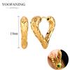 925 Silver Ear Needle Fashion Light Luxury Gold hoop earrings Classic Retro Collection earrings for women Jewelry Gift
