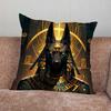 Ancient Egyptian God Anubis Pillow Case For Home Bedroom Car Office Decoration Living Room Sofa Cushion Cover Suitable