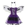 Wizard Kids Witch Dress Set Pointy Hat Halloween Cosplay Costumes  Carnival
