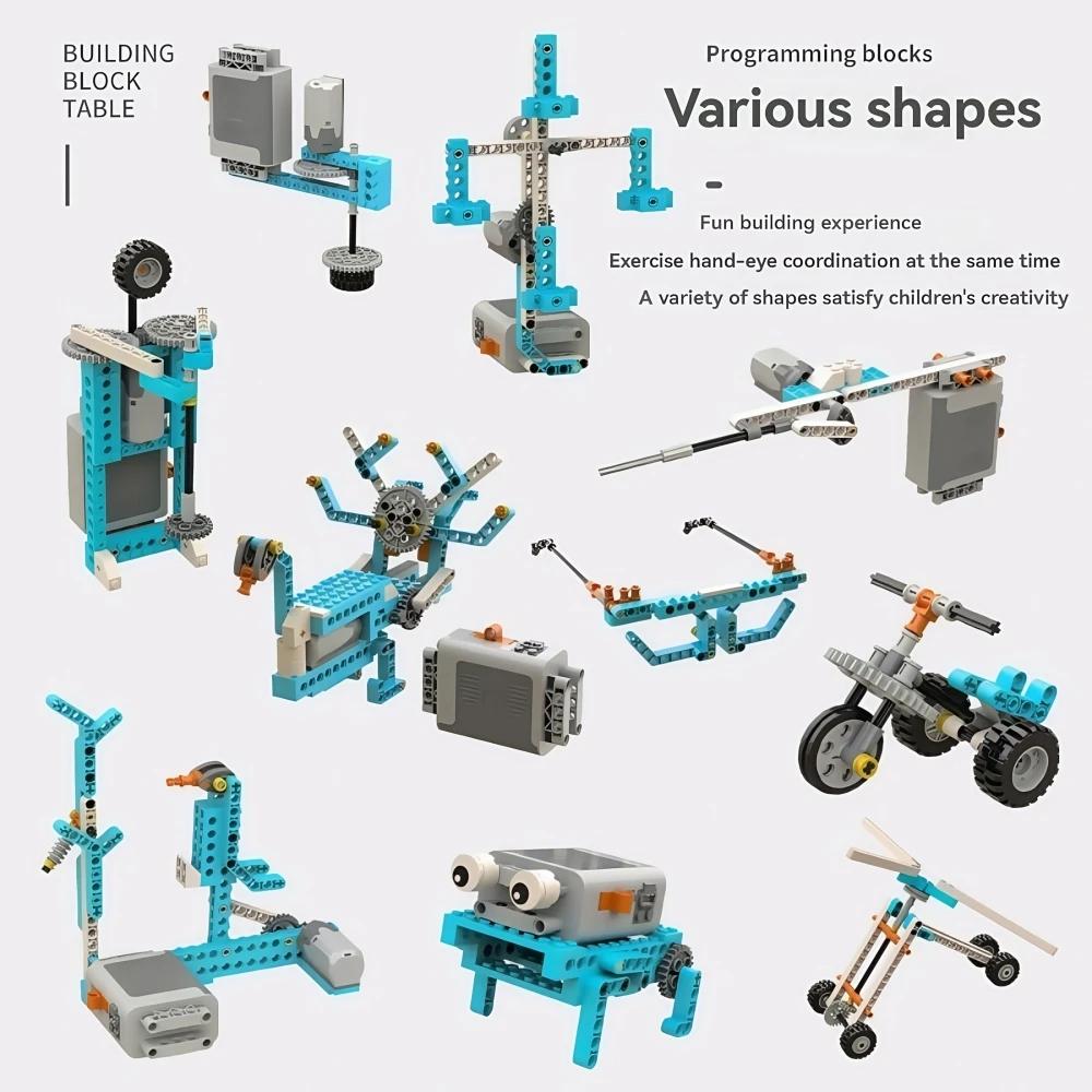 STEM Technical Parts Multi Technology Programming Educational Students Learning Toys Gift for Children Family Boys Girls