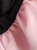 2026 Pink Draping Balloon Mini Camisole Dress - European & American Style Women's Fashion.