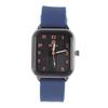 Rectangle Business Casual Men'S Watch Student Fashion Trend Silicone Strap Quartz Watch Men