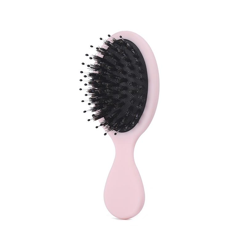 

Colorful Mini Air Cushion Hairbrush - Dual-Color Bristle Massage Wet Comb