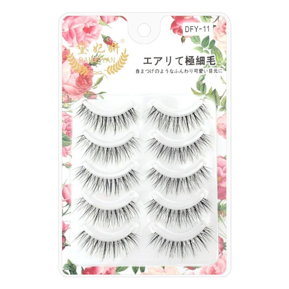 

Handcrafted Eye Lashes 3D Volume Natural Lashes False Eyelashes Eyelash Extension DFY-11