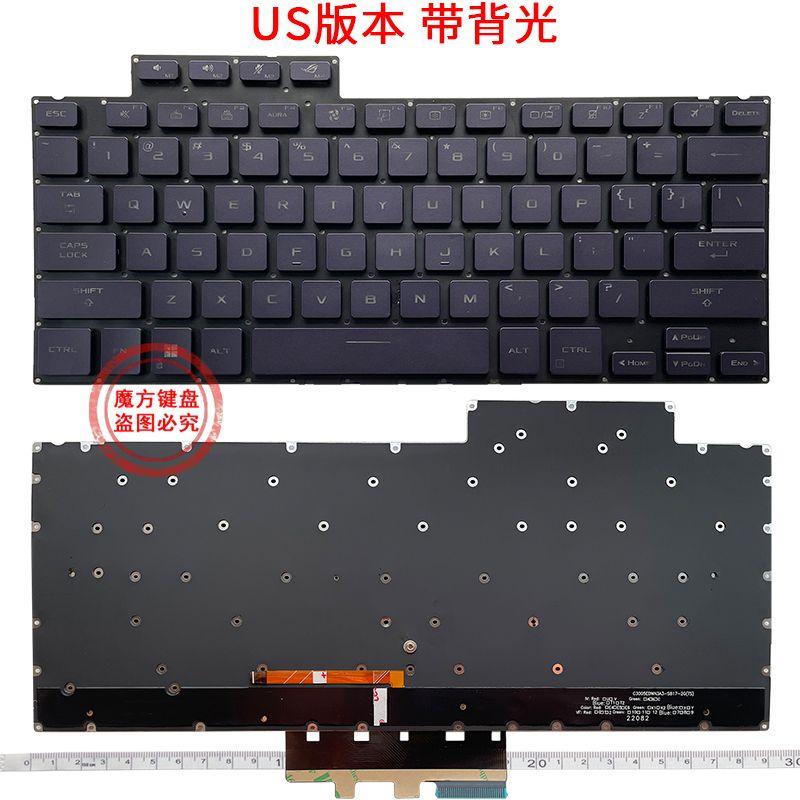 

Applicable to Asus ASUS Zephyrus Magic 14 ROG G14 Keyboard Ga402/R/Rj/RK/Ru/X/XV GA402X GA402XV [New] (Black/with backlight)