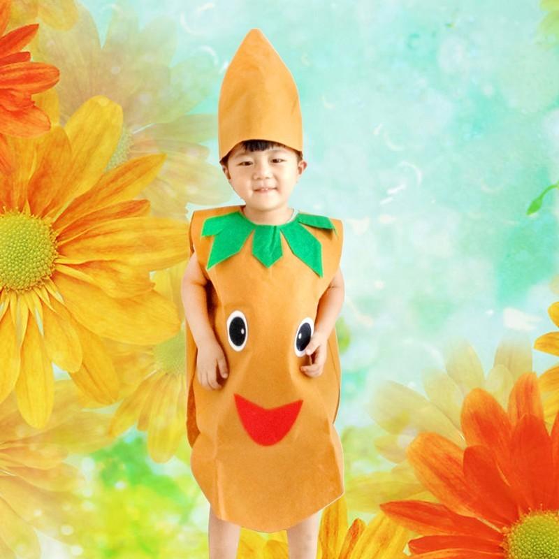 

Детская фруктовая одежда Овощи / Цветы / Дыни и фрукты Сценическая одежда Показ мод free size（100-135）