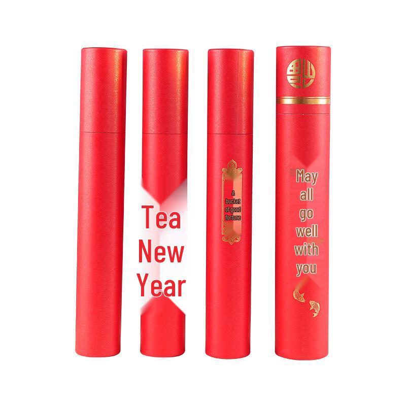 2026 Year of the Horse Red Spring Festival Couplets Gift Box with Custom Hot Stamped Logo.
