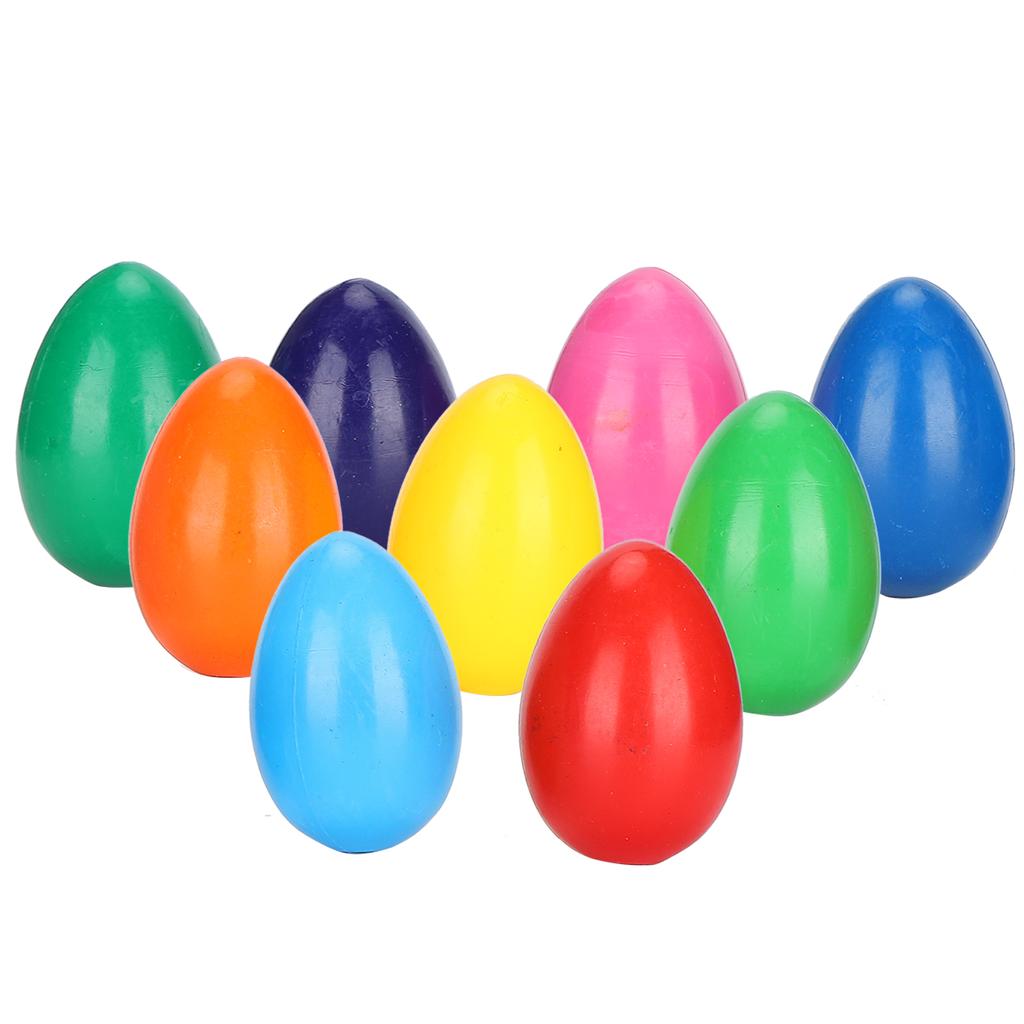 9 stk Maling Egg Fargestifter Vaskbare Barn Maling Tegneverktøy Leker Kunstutstyr