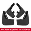 MudFlaps For Ford Explorer 2011-2023 U502 U625 Mud Flaps Splash Guard Mudguards Front Rear Fender Auto Styline Car