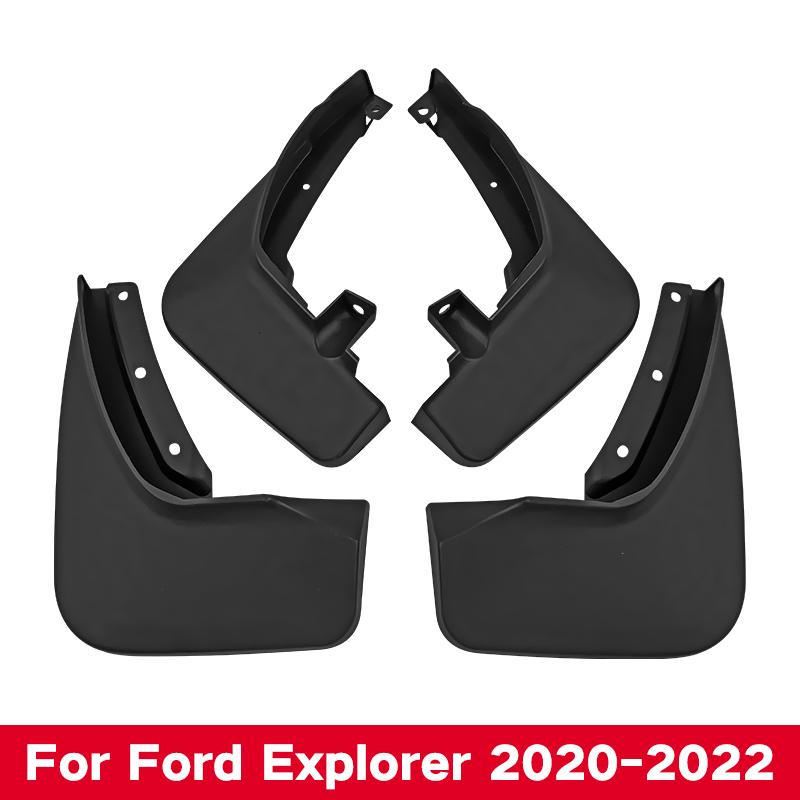 MudFlaps For Ford Explorer 2011-2023 U502 U625 Mud Flaps Splash Guard Mudguards Front Rear Fender Auto Styline Car