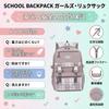 SCHOOL HERO Large Checkered for Girls and Cram and Preschool Function for Travel Disaster Cute Backpack for Elementary School Perfect for Field Trips