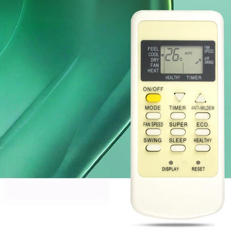 1Pcs Universal Replacement AC Remote Control GYKQ05 Fit for Multiple Brand Home Air Conditioner Easy to Use
