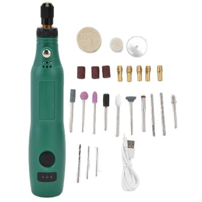 Mini Electric Drill DC5V 3?Speed Adjustable Mini Electric Grinder Tool Kit for Punching Engraving