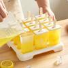 Reusable Ice Cream Popsicle Mold DIY Popsicle Mold Cube Tray New Homemade Ice Box  Kitchen Use