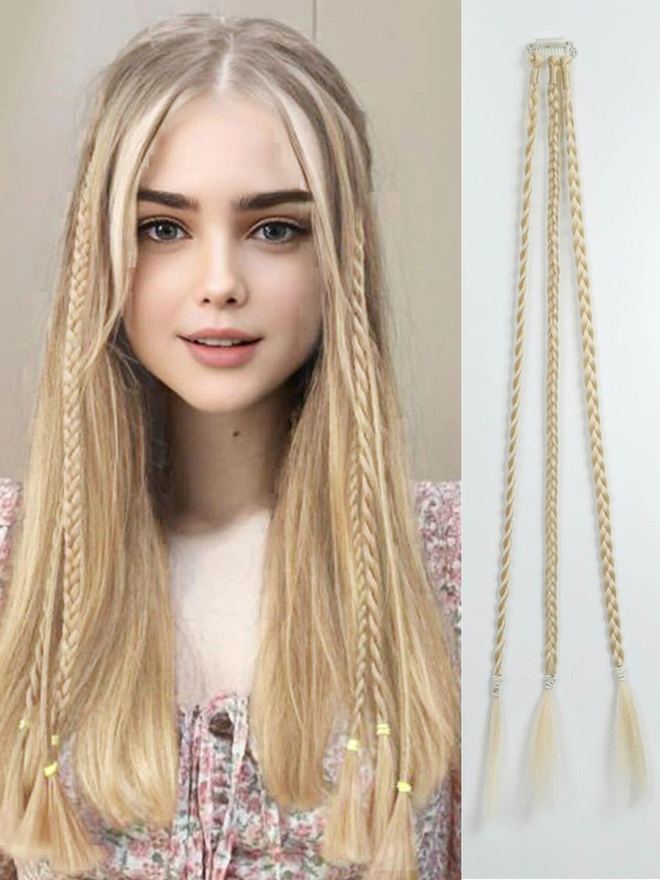 

ALAN EATON 20-дюймовый синтетический парик, косы с зажимом, боксерская коса, дреды, наращивание волос на клипсе, грязные косички, боксерская коса, термостойкая