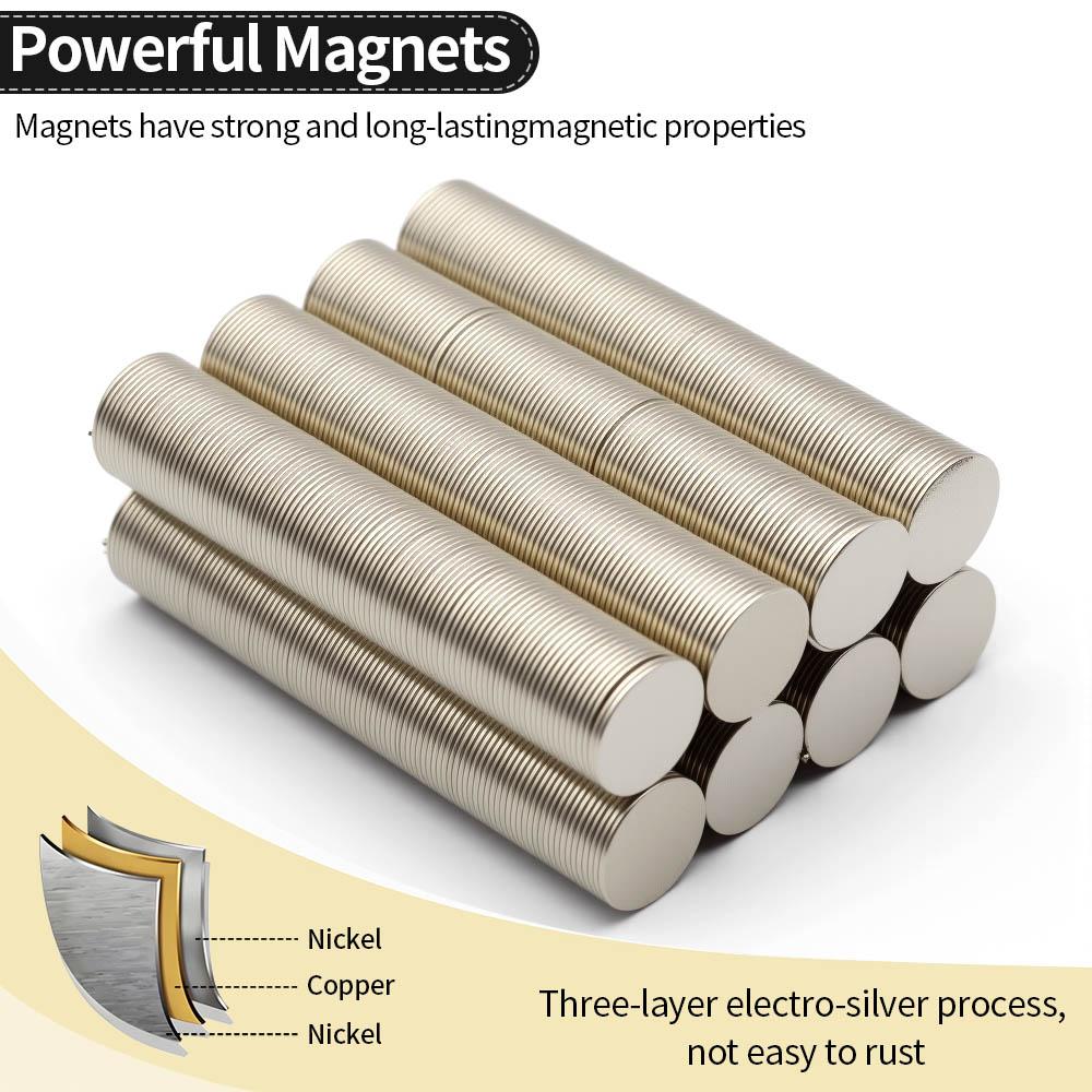 15x1mm Super Strong Neodymium Magnet N35 NdfeB Permanent Magnetic imanes Round Powerful Magnets Refrigerator Magnet