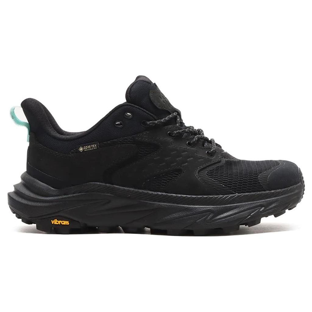 HOKA Anacapa 2 Low GORE-TEX Triple Black Women Sneakers 1142830-BBLC