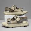 Fashion Lightweight Round Nose Men Trends Shower Slippers Shoes Cute Sandals Sneakers Sports Saoatenis Outings Comfortable Sheos