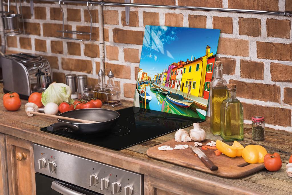 SZKLANA DESKA DO KROJENIA 52x40 ŁÓDKI