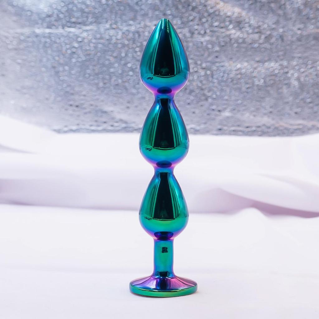 Dop anal cu bază de bijuterie Jucărie pentru dilatare și masaj anal Masturbare adultă Wellness sexual Masaj punct G