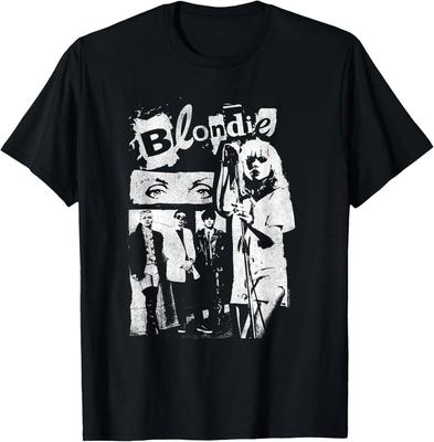 T-shirt Vintage Punk Zine Collage Band Blondie