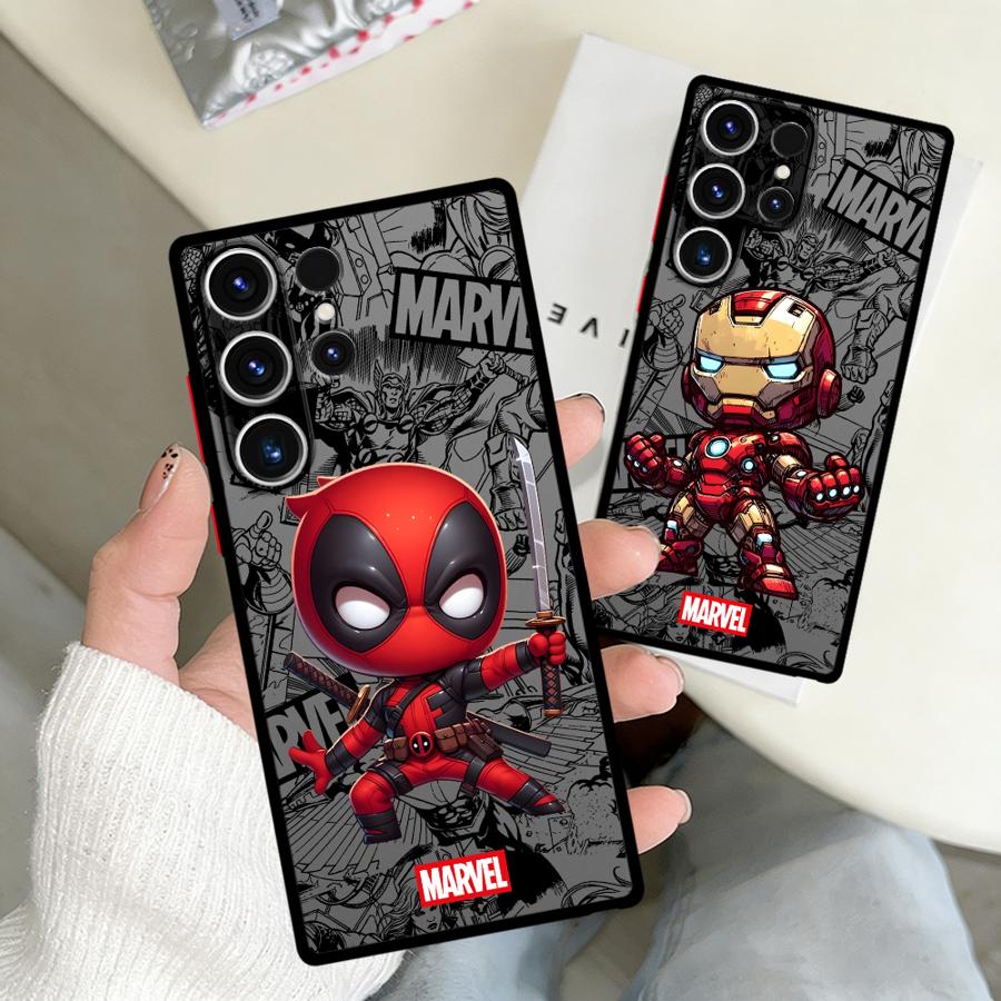 Deadpool And Wolverine Funda Phone Cover Case for Samsung Galaxy S26 S23 FE S20 S22 Note 20 10+ S24 Plus S25 Ultra S21