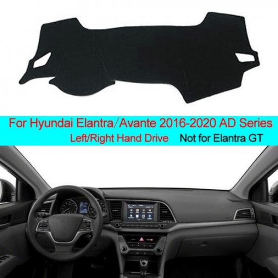 Car DashMat Dashboard Cover Carpet Cape For Hyundai Elantra Avante 2016 -