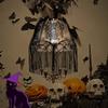 Halloween Lace Party Decor: Bat & Skull Curtain Lampshade