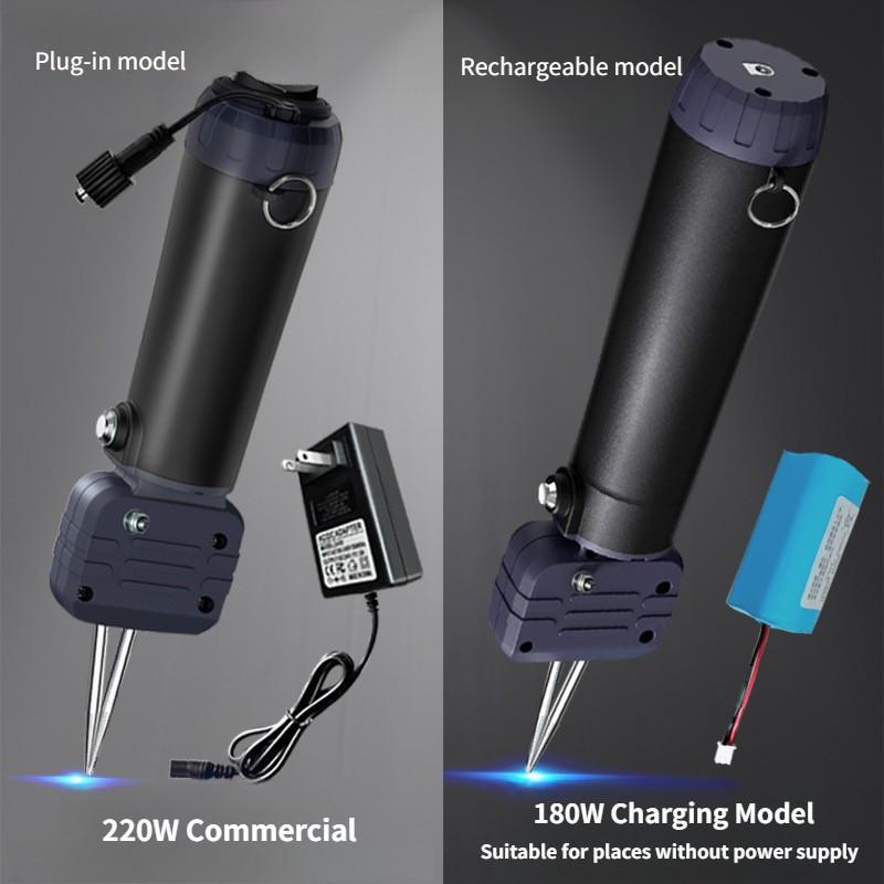 Ruční elektrický vytrhávač chloupků Malý přenosný stroj na rychlé odstraňování chloupků drůbeže Domácí nástroj na škubání kuřat a kachen