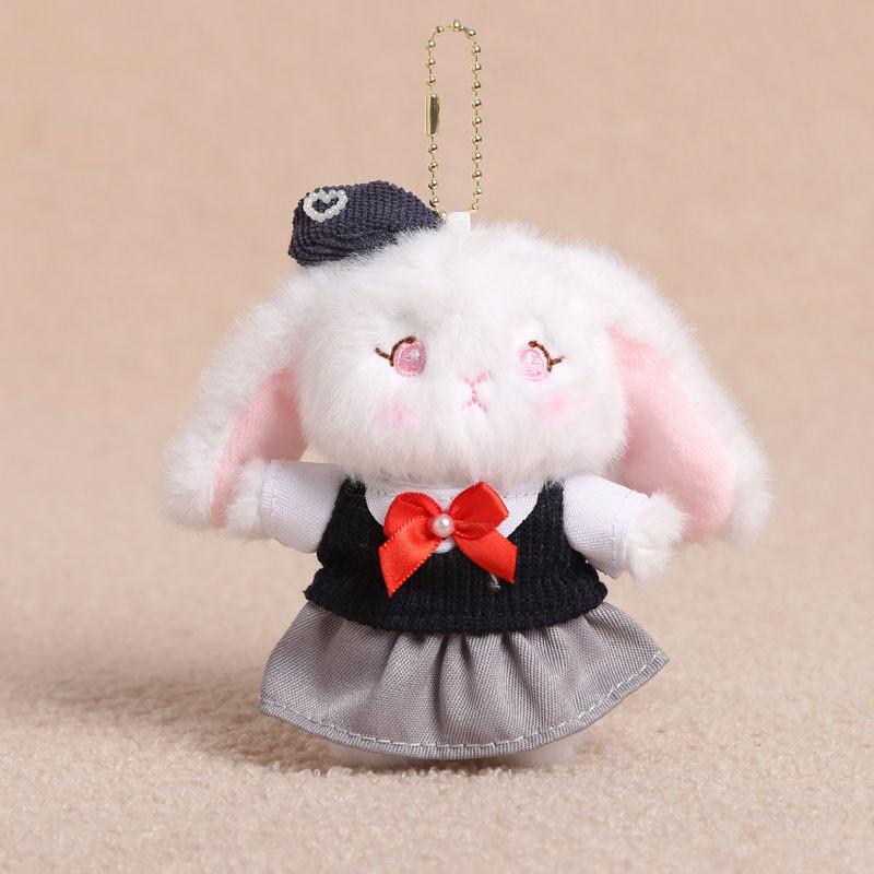 Plush Rabbit Keychain With Pp Cotton Filling For Girls And Boys Party Favors