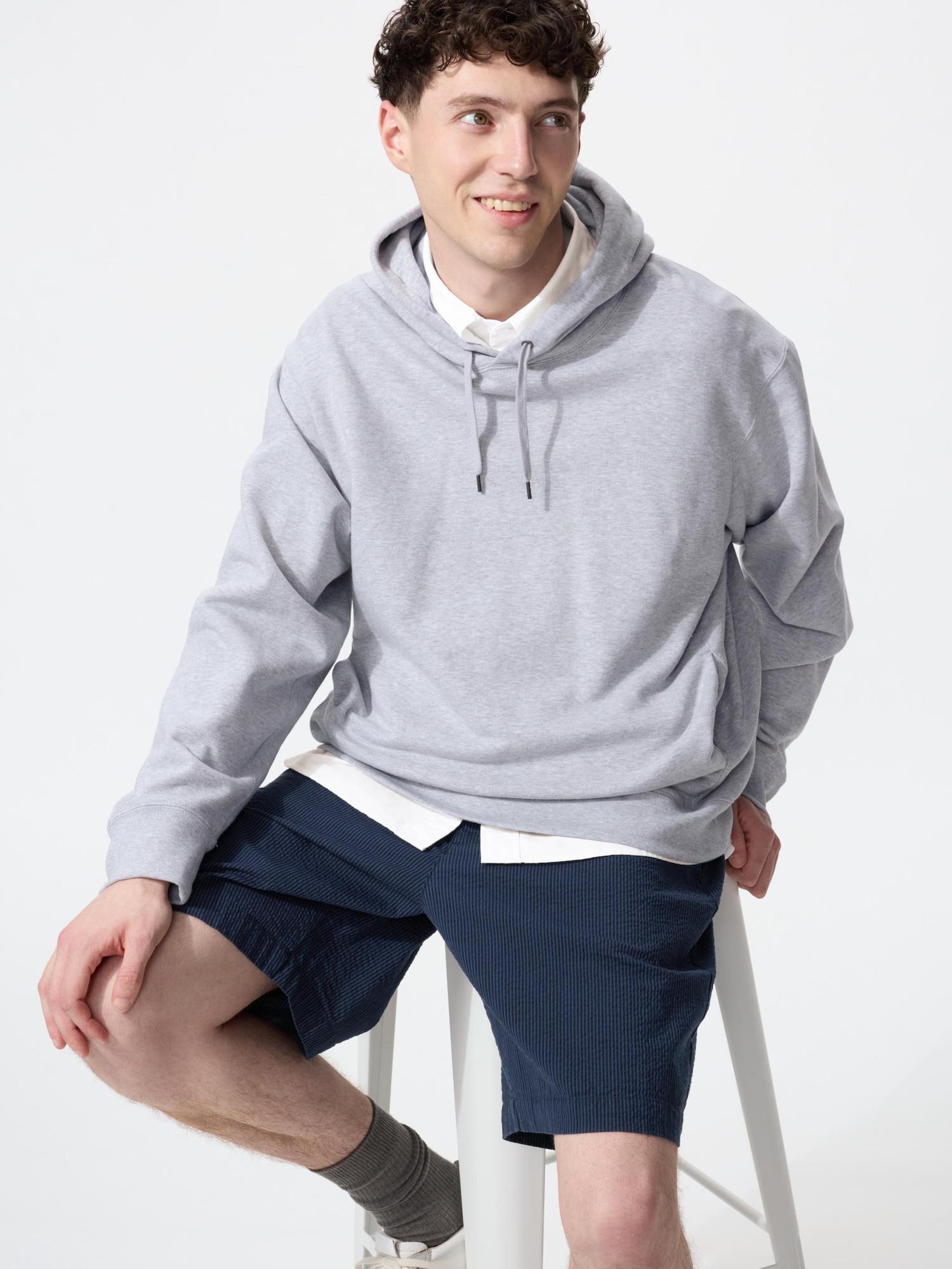 UNIQLO JAPAN Легкие эластичные шорты из жатого хлопка 69 NAVY/4XL