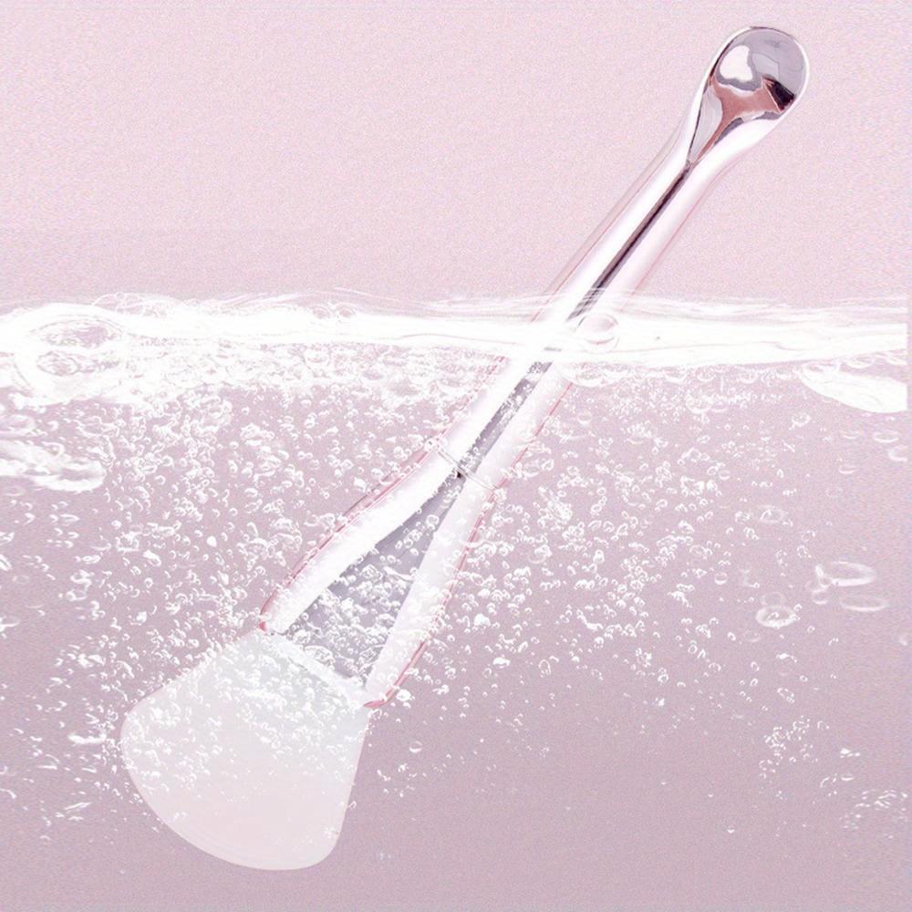Facial Mask Brush Soft Head with Scraper Integrated Dual-use Mud Film Brush Film Adjusting Beauty Tool Beauty