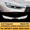 TPU Panel Navigation Screen Interior Protective Film Sticker Case Anti-Scratch Car For INFINITI QX60   2024
