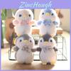 Plush Stuffed Penguin Keychain Accessory Pp Cotton Rabbit Fur 14cm Backpack Decor