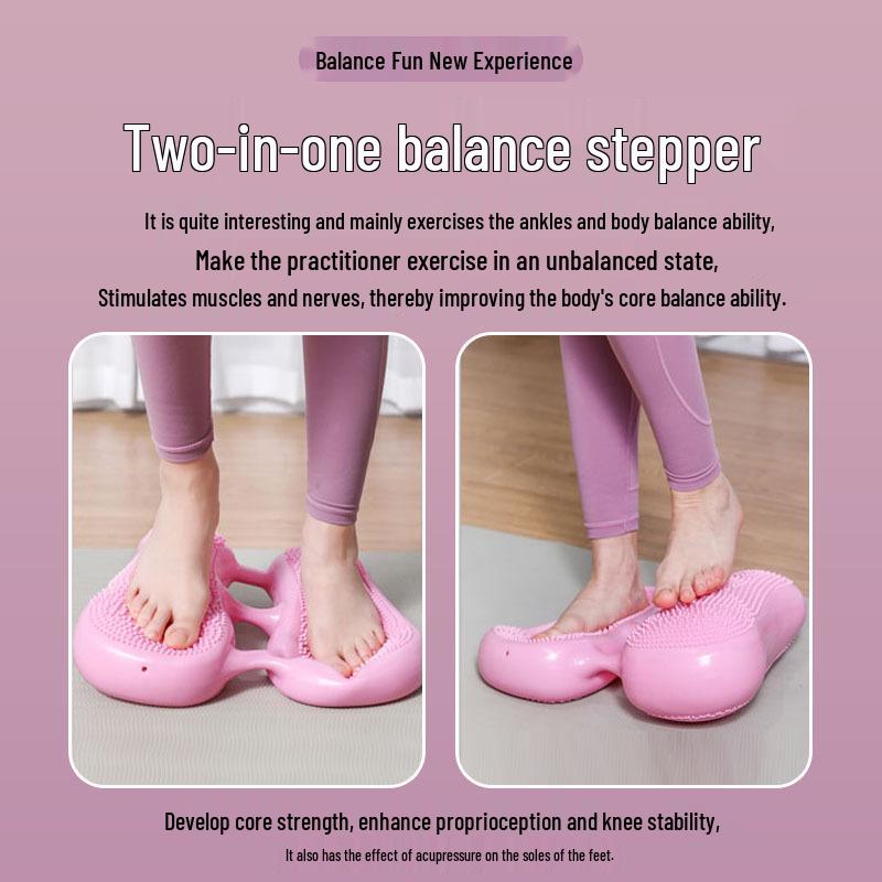 Tichý nafukovací stepper: Multifunkční domácí kancelářské fitness vybavení pro zeštíhlení nohou a budování těla