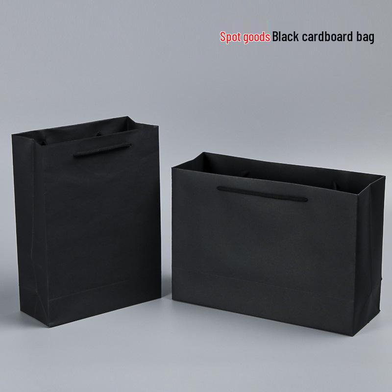 Kraft Paper Bag - Thickened White Card Tote for Clothing, Shoes, Gifts, and Custom Logos