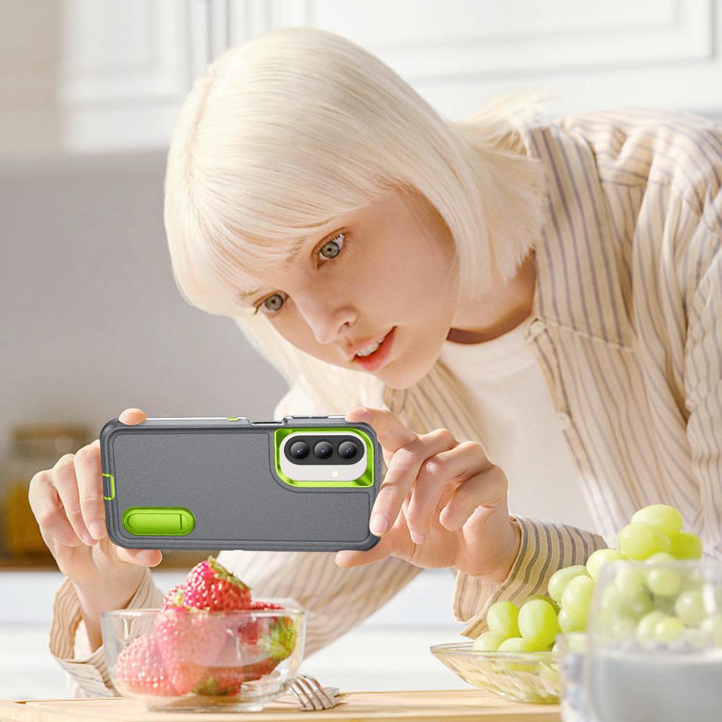 Anti-Shock Stand Phone Case for Samsung Galaxy S26 Ultra S25 FE S24 S23 S22 S21 Plus A27 A17 A37 A56 A36 A26 A16 A06 5G Cover