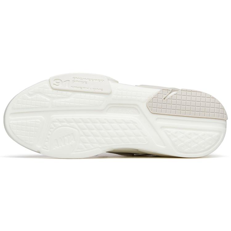 New Anta AT91 Low-Top Skateboard Shoes Women's Gray White 122218072-1