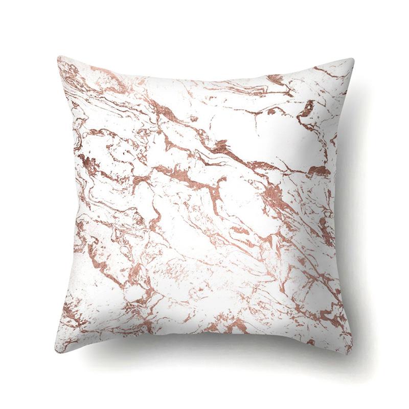 Polyester Pillow Case Automobile Decoration Home Print Pillow Case Automobile Sofa Waist Cushion Cover