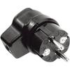 Kalthoff 919171 Angled Plug with Rubber Protective Contact 250 V Black IP44