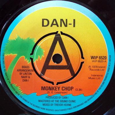 7inch Record DANI  Monkey Chop WIP6520 Island Records 1979 UK Dance  Electronica Used
