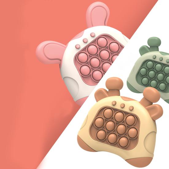 Whack-a-Mole Game Console Fun Multiplayer Toy with 4 Exciting Game Modes Plastic Design